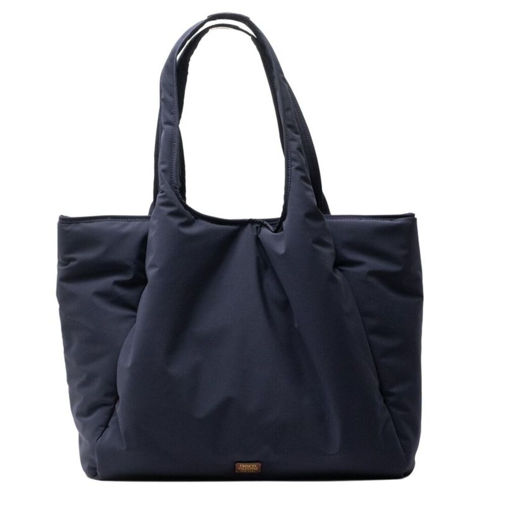 Frances Valentine Large Portia Padded Tote, Navy